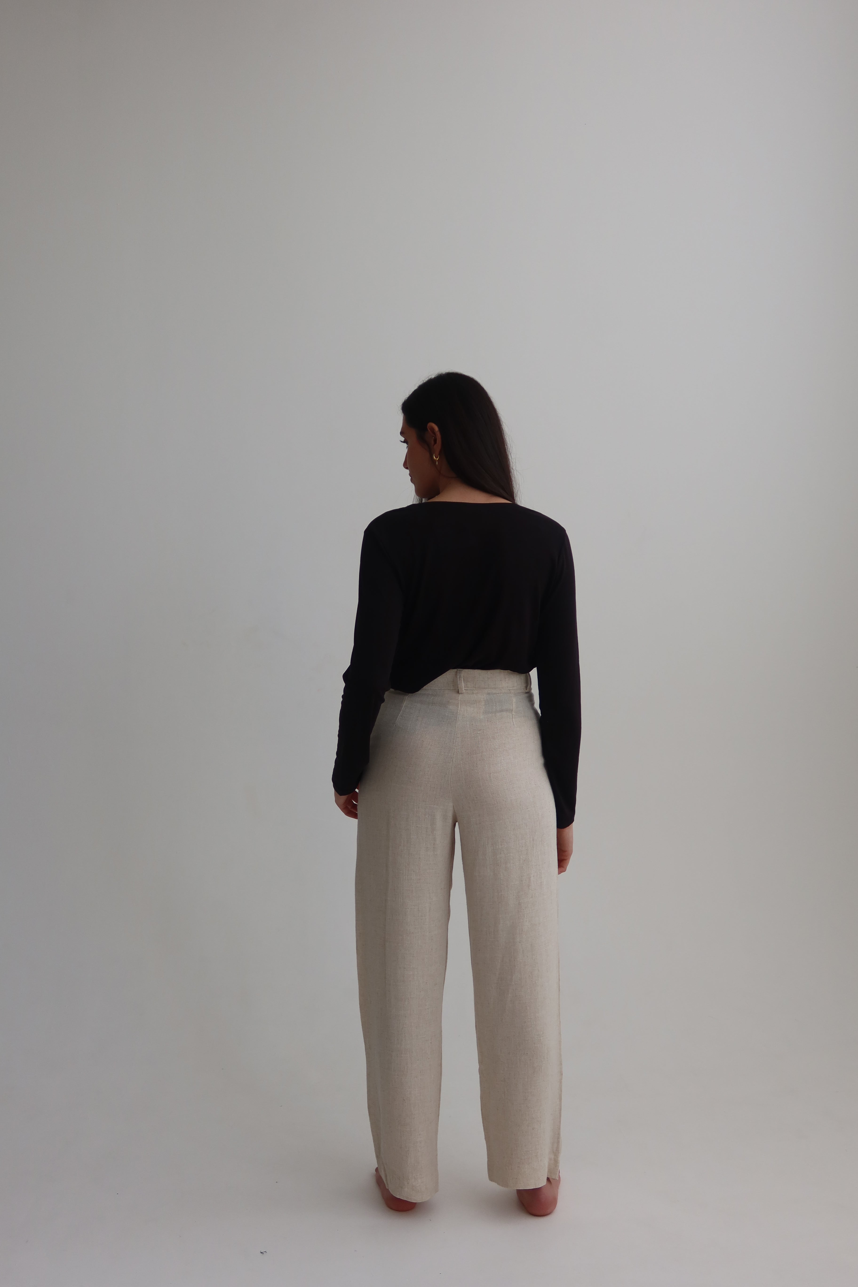 Stone tailored pants